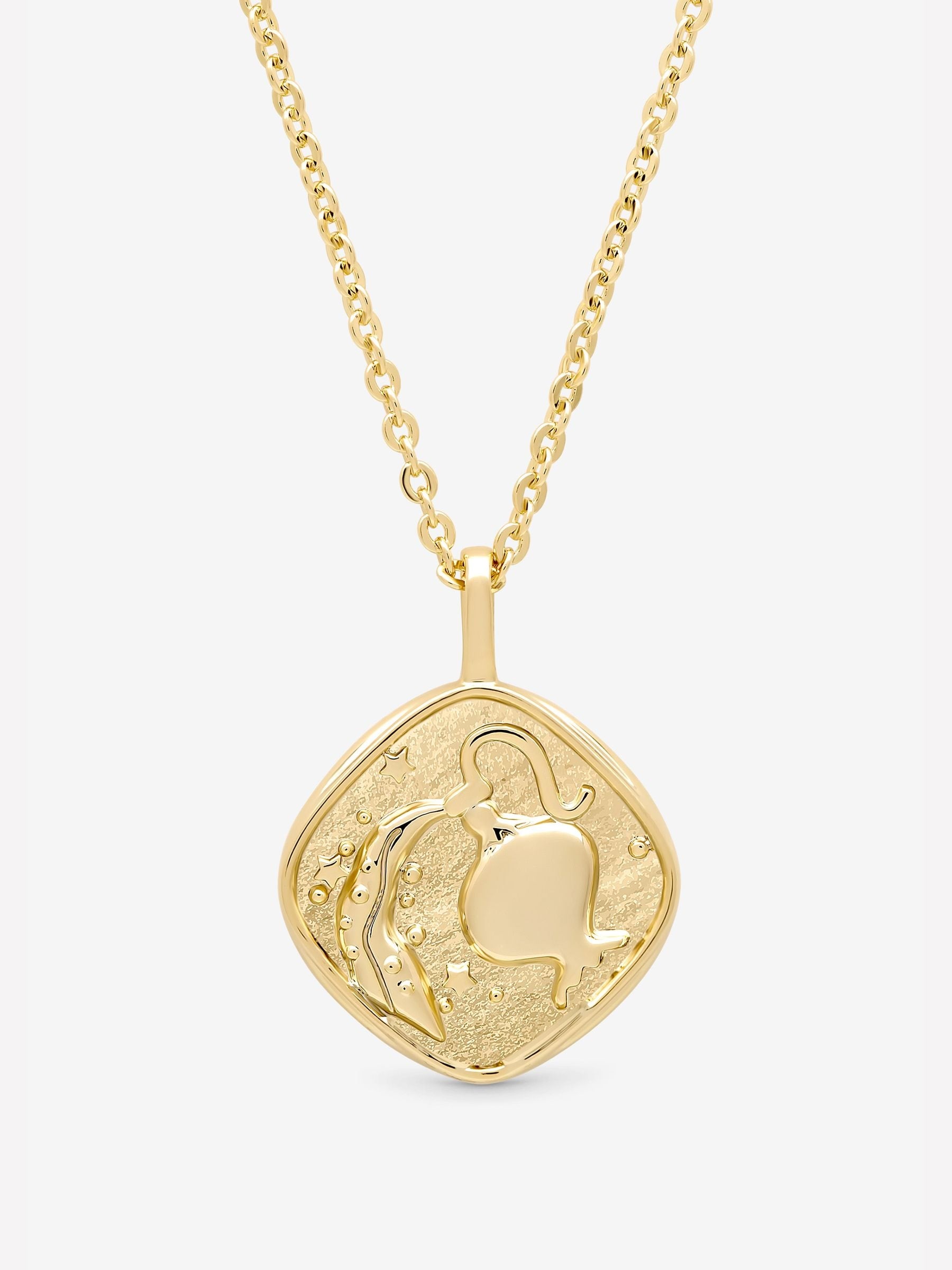 Jon Richard 18ct Gold Plated Scorpio Molten Horoscope Pendant