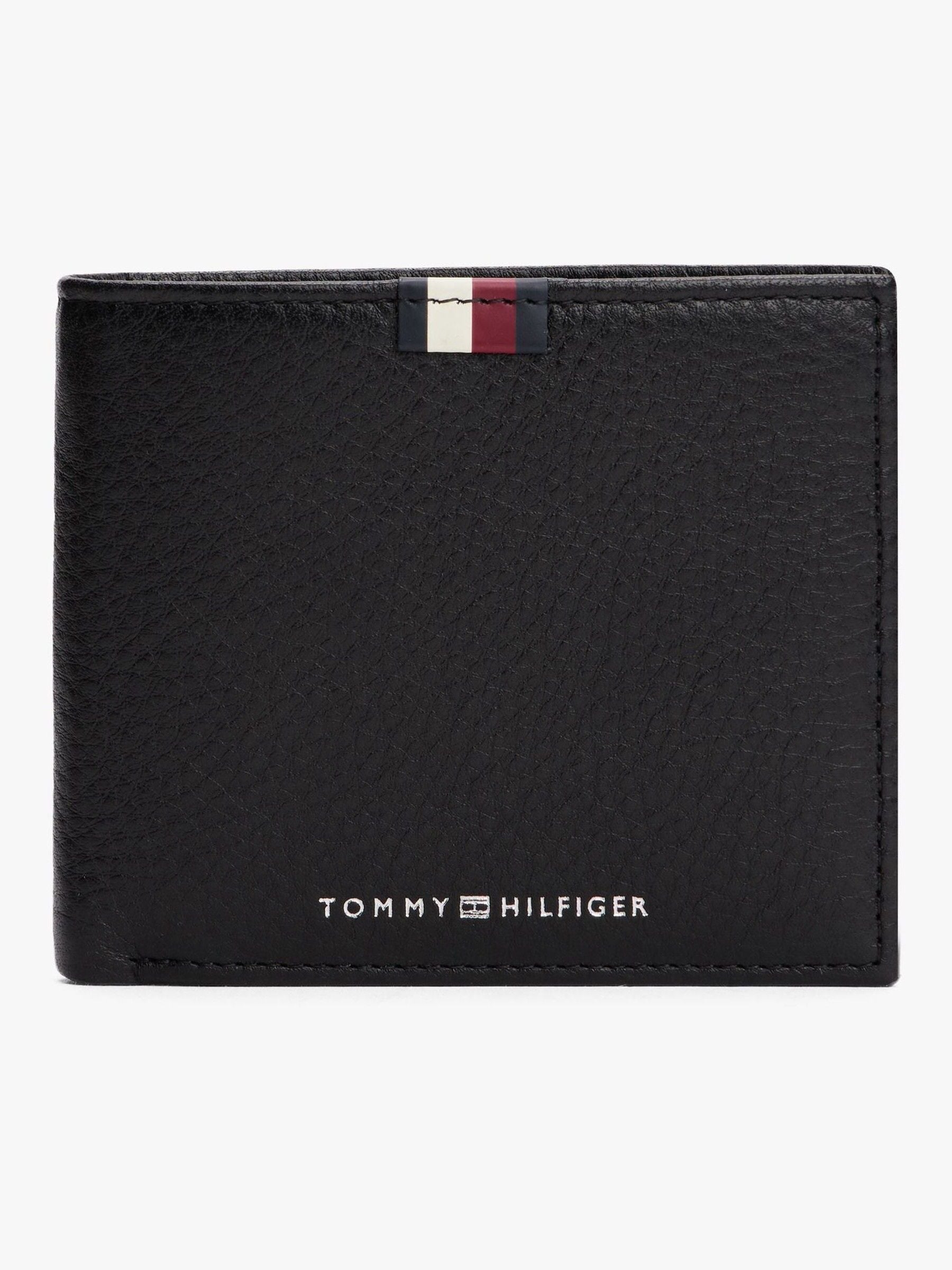 Tommy Hilfiger black leather wallet, UK version