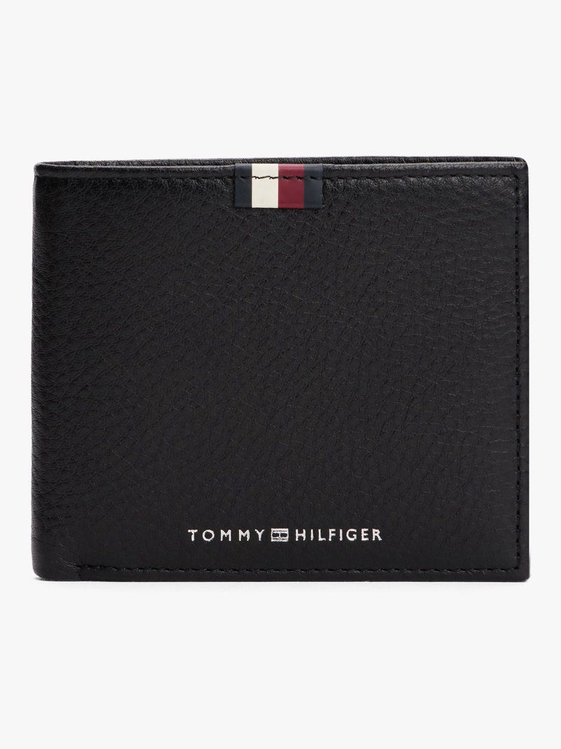 Tommy Hilfiger black leather wallet, UK version