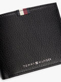 Tommy Hilfiger black leather wallet, UK version