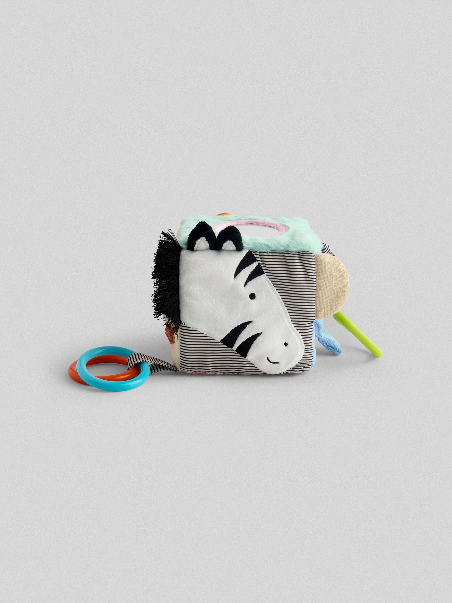 JoJo Maman Bébé safari activity cube baby toy, UK version