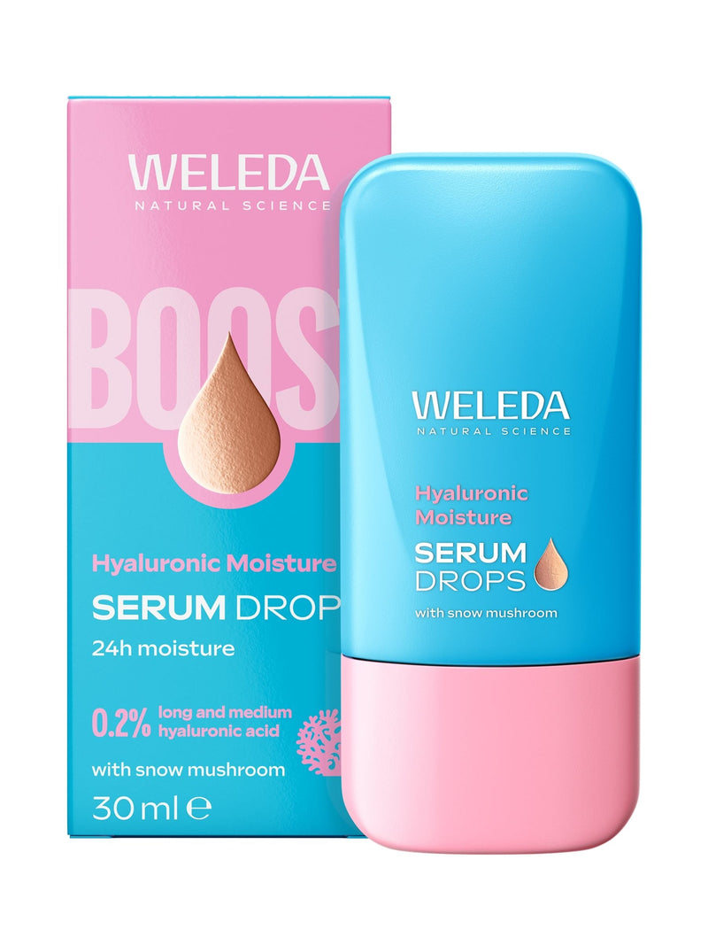 Weleda face serum drops hydrating skincare (British brand)