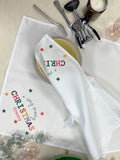 Solesmith Christmas napkin 50x50cm (British brand)