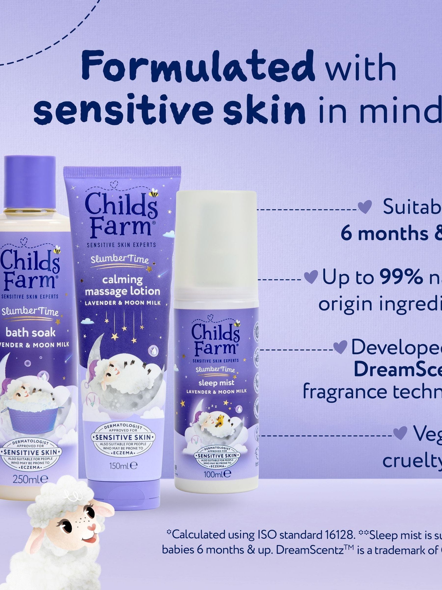 Childs Farm Sweet Dreams baby sleep gift set (British brand)