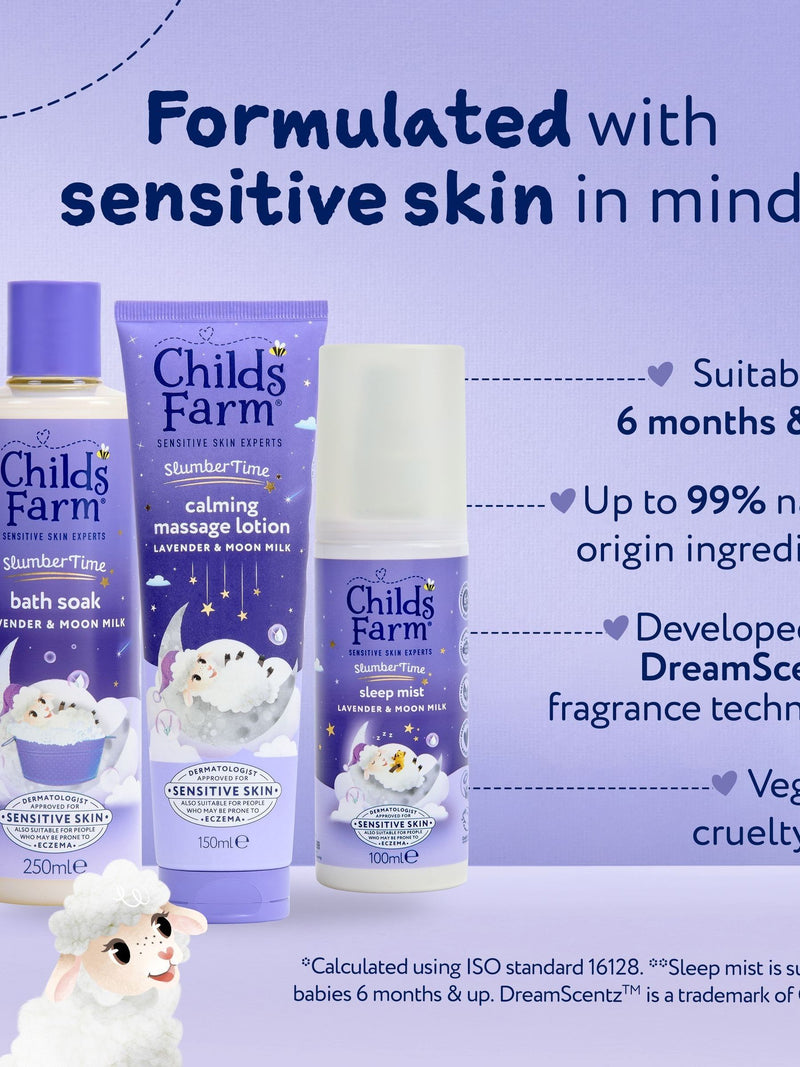 Childs Farm Sweet Dreams baby sleep gift set (British brand)