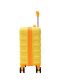 Cabin Max children's underseat suitcase in yellow - British product