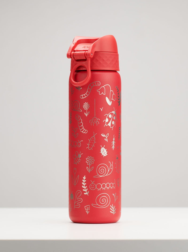 Oakdene Ion8 personalised bug kids water bottle 600ml, imported from the UK
