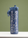 Oakdene Ion8 unicorn water bottle 600ml, imported from the UK
