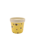 Country Living set of 2 bee planters ceramic 12cm (British brand)