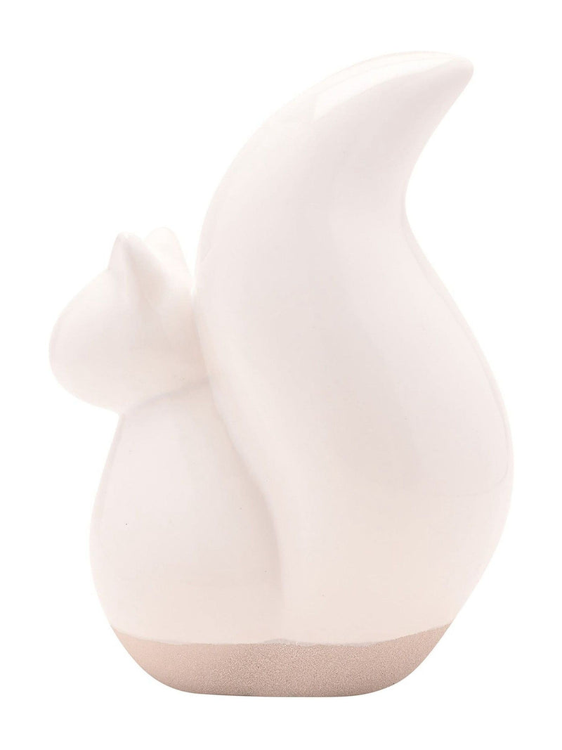 Country Living orange ceramic squirrel ornament 20cm - British product