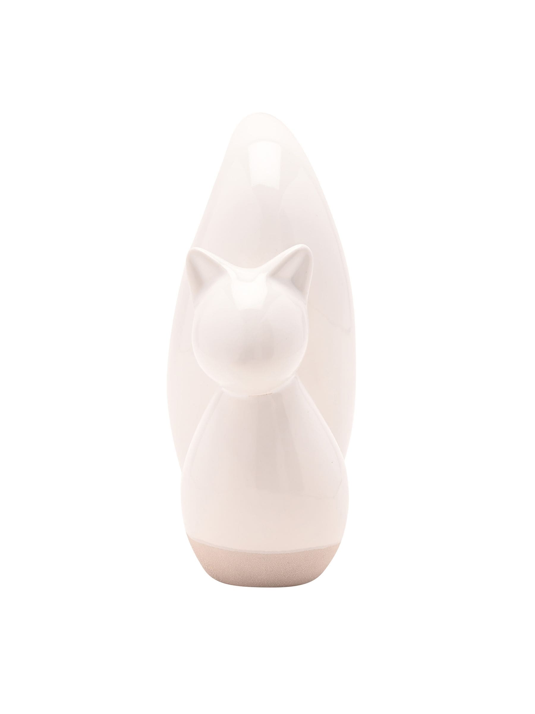 Country Living orange ceramic squirrel ornament 20cm - British product
