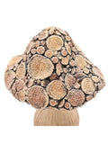 Country Living Brown Wood Effect Charm Mushroom with Log