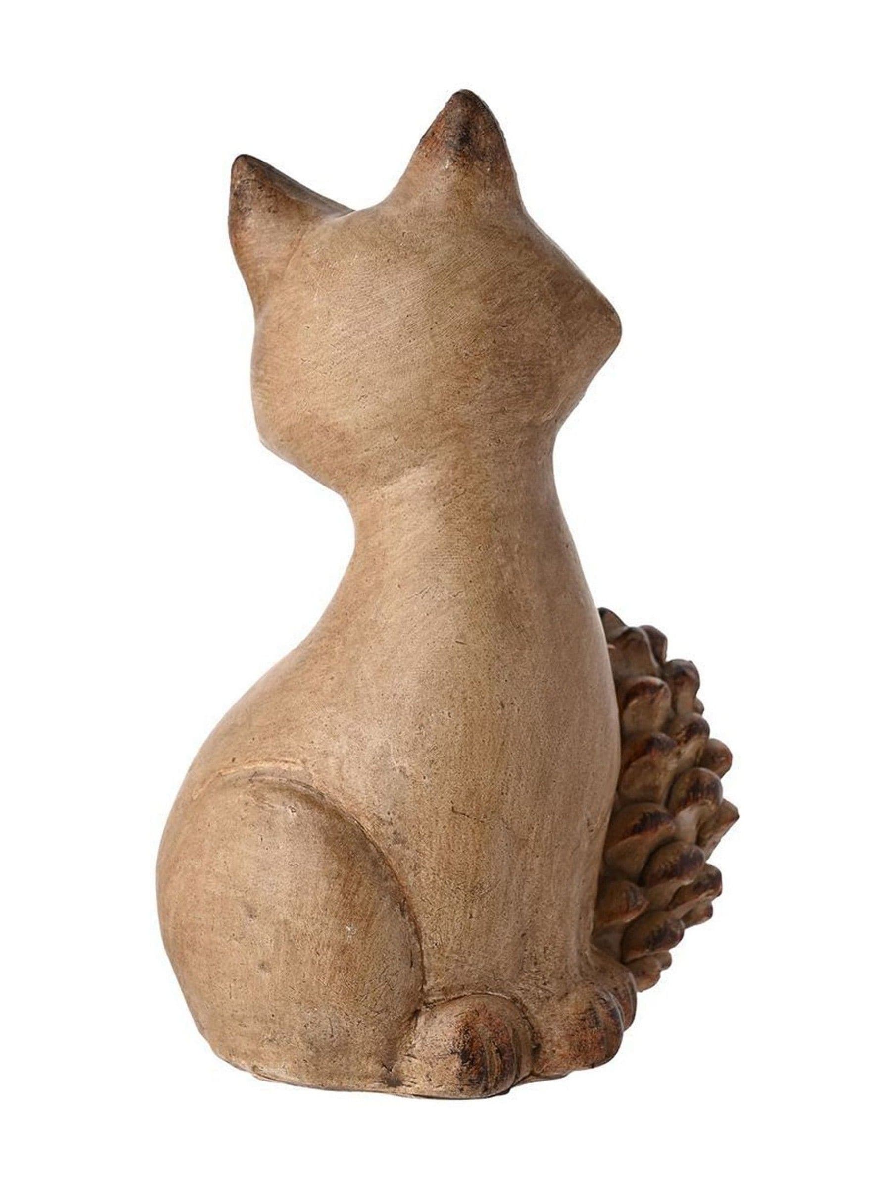 Country Living Brown Large Wood Effect Resin Ornament