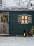 Lights4fun pre lit potted outdoor Christmas tree 90cm - British product