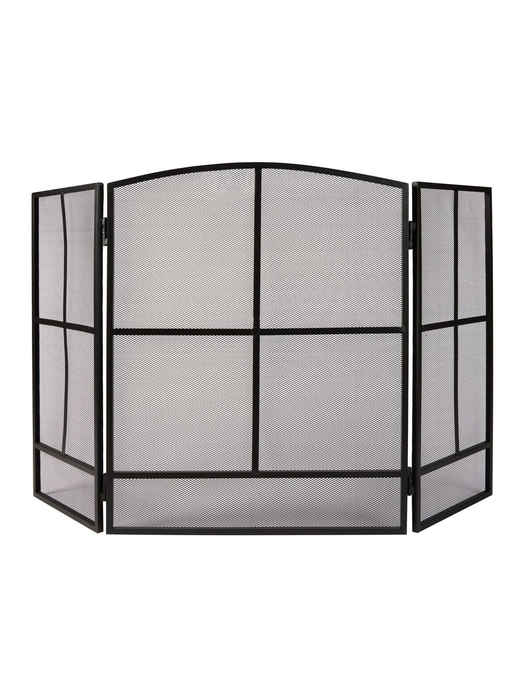 Dibor black window pane fire guard, UK version