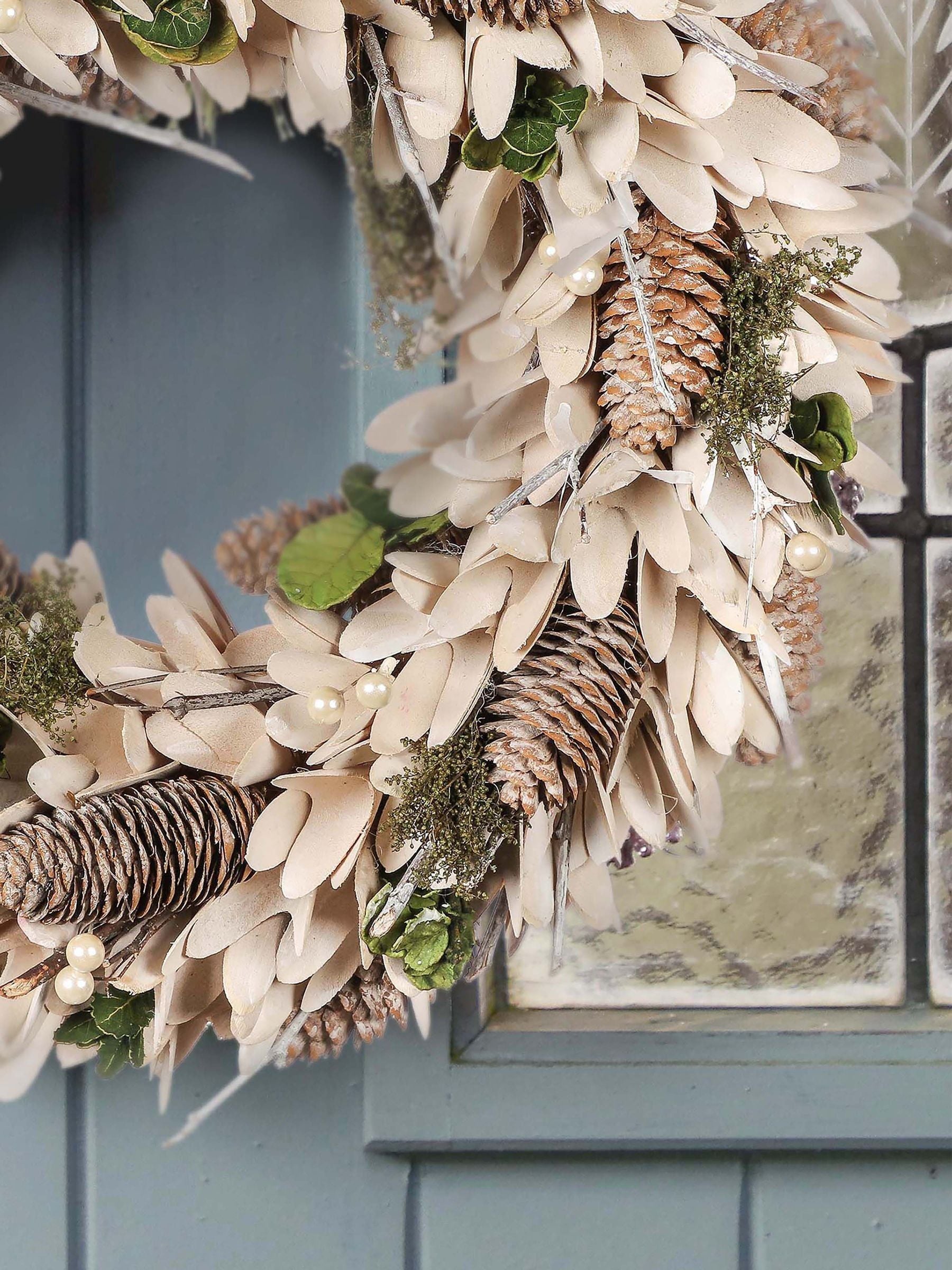 Dibor Islington door wreath 40cm - British product