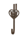 Dibor metal wreath hanger with kissing deer design, UK version