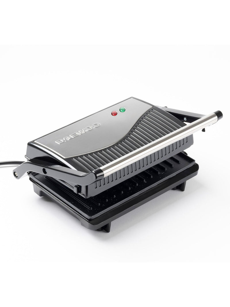 Daewoo stainless steel mini panini press, imported from the UK