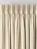 Next Natural Stitch Stripe made to measure curtains (British brand)