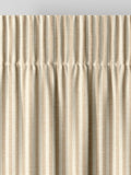 Next Natural Stitch Stripe made to measure curtains (British brand)