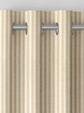 Next Natural Stitch Stripe made to measure curtains (British brand)