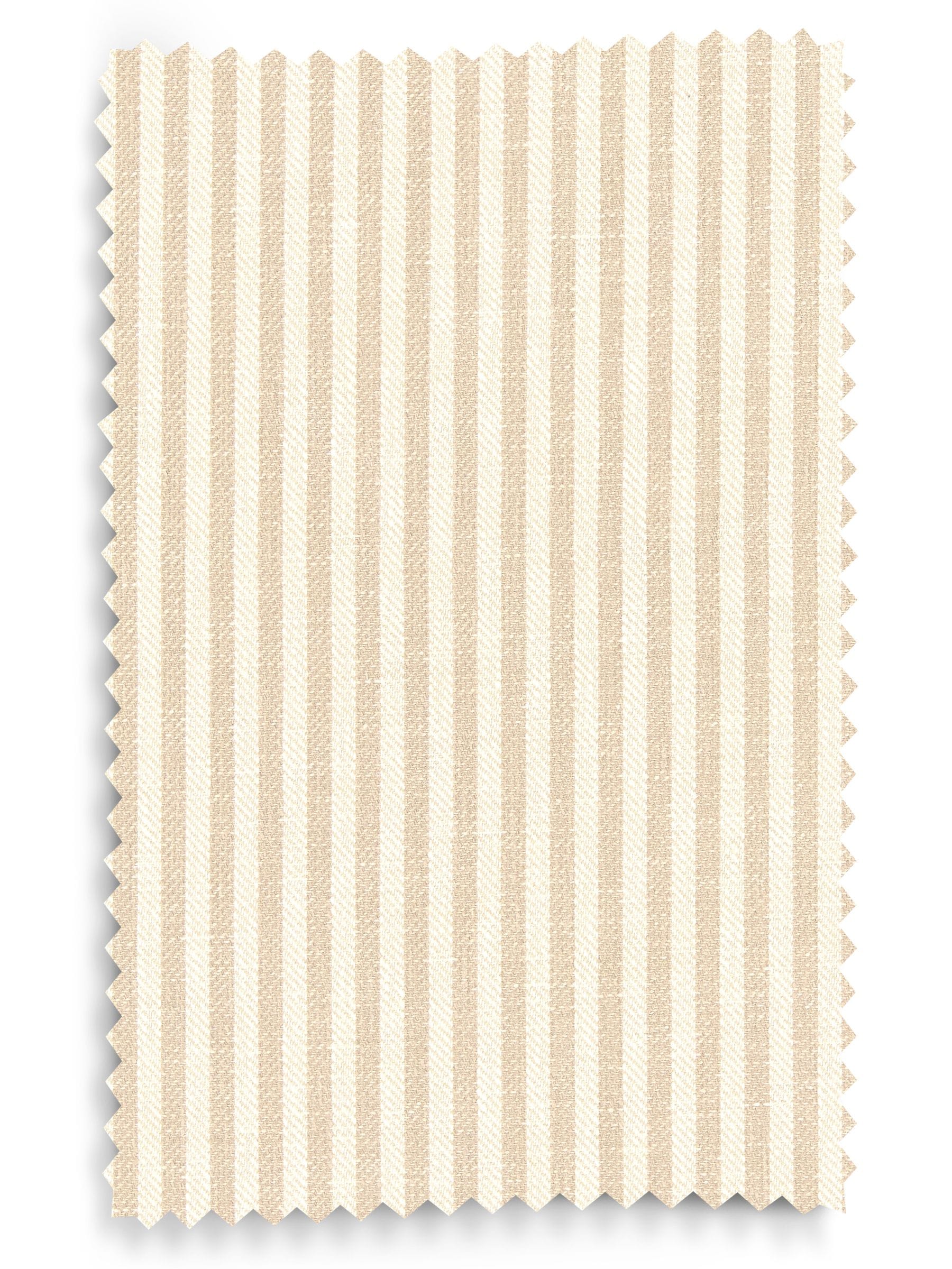 Next Natural Stitch Stripe made to measure curtains (British brand)