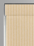 Next yellow stitch stripe roman blind made to measure - British product