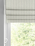 Next blue stitch stripe roman blind made to measure - British product