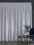 Next blue stitch stripe curtains - British product