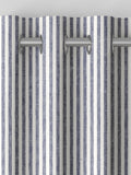 Next blue stitch stripe curtains - British product