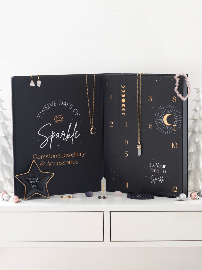 Something Different black crystal jewellery advent calendar, UK version