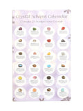 Something Different lilac gemstone crystal advent calendar - British product