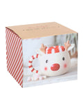 Something Different Brown Rudolph Reindeer mug and socks set, UK version