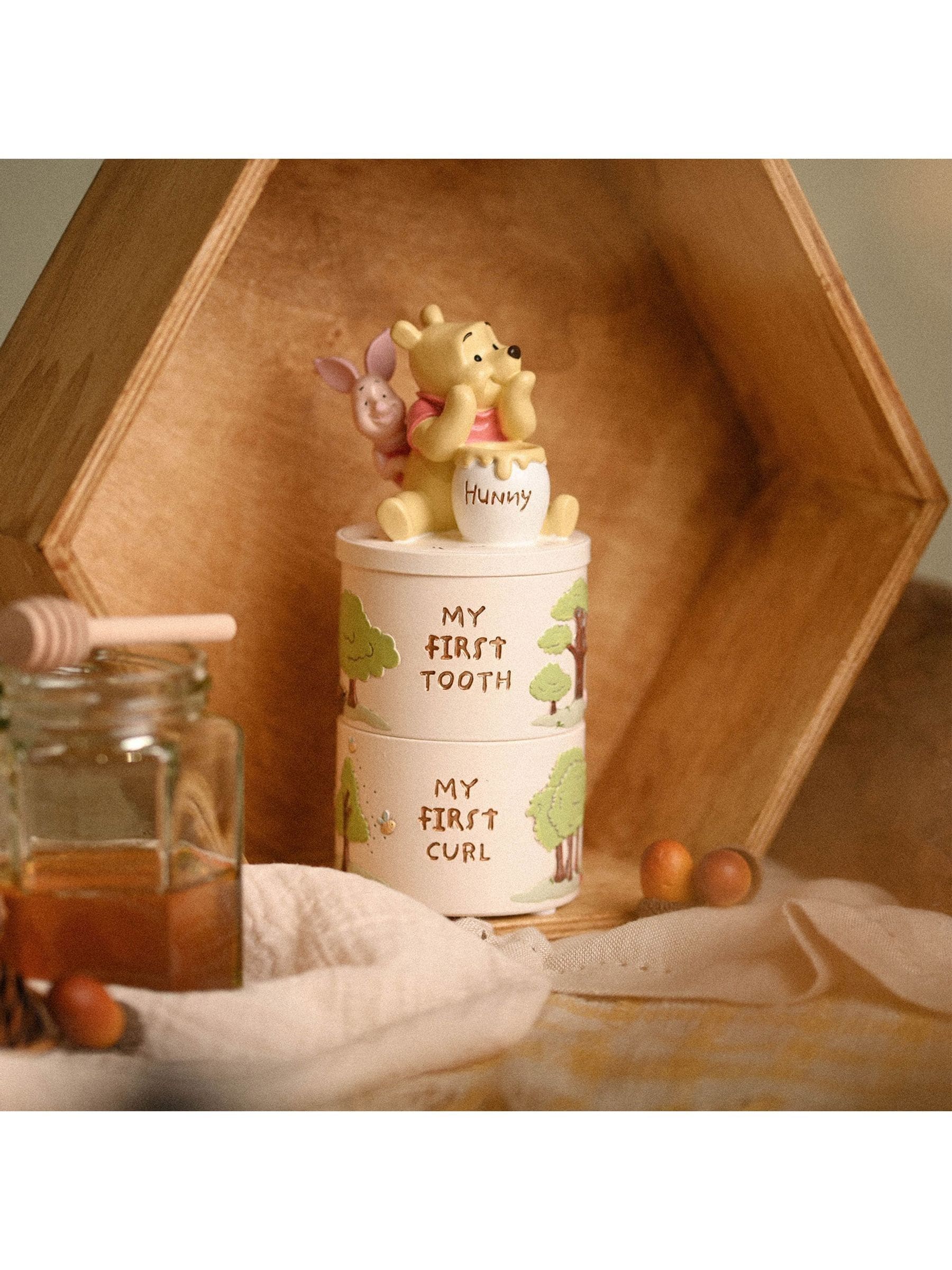 Widdop Disney Winnie the Pooh trinket box set, imported from the UK