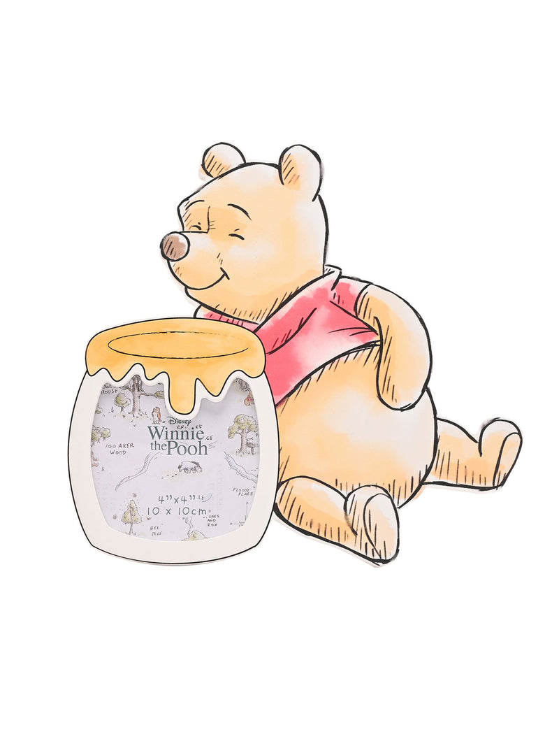 Widdop Disney Winnie the Pooh shaped photo frame 25cm (British brand)