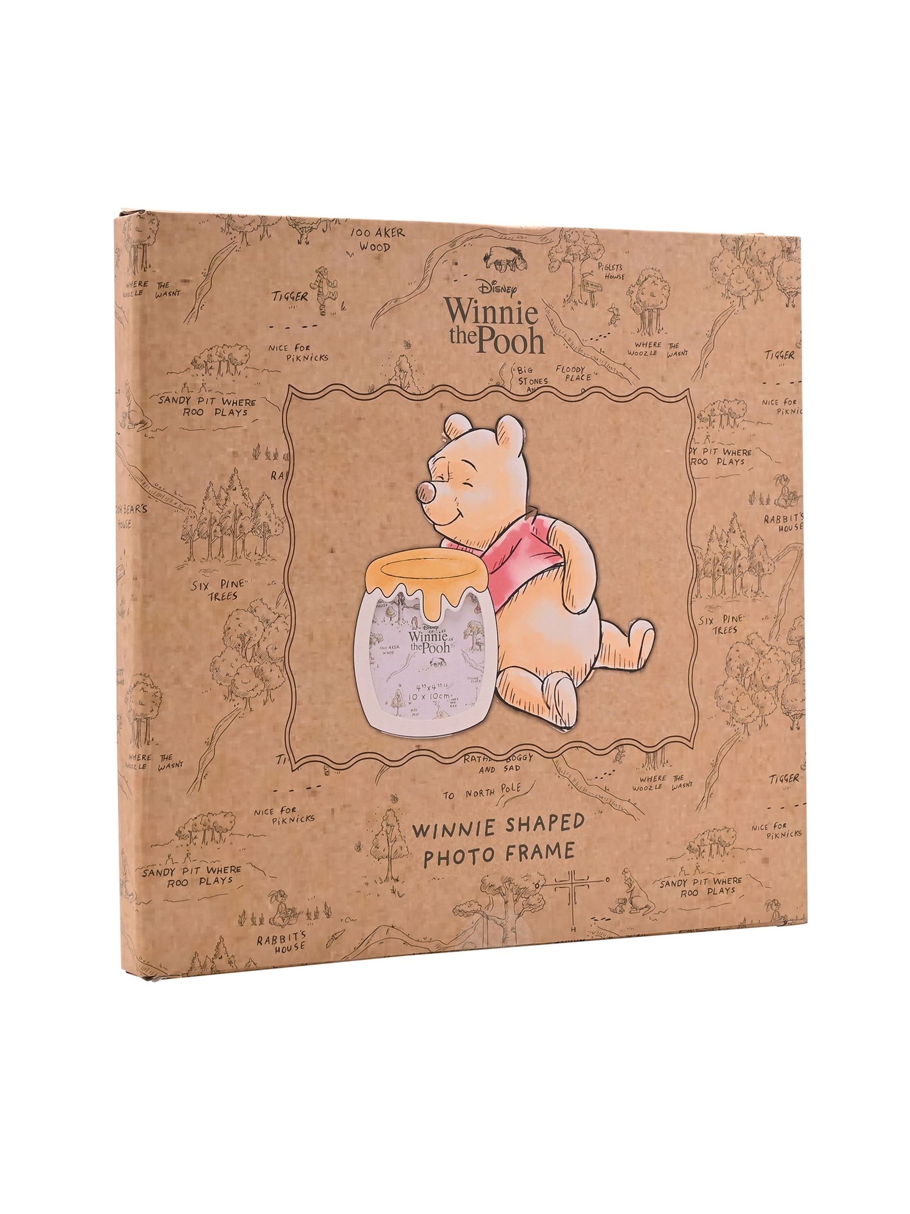 Widdop Disney Winnie the Pooh shaped photo frame 25cm (British brand)