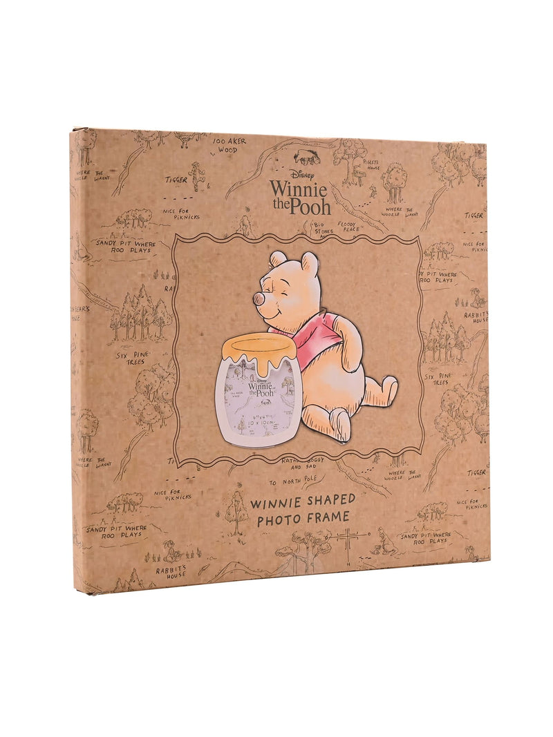 Widdop Disney Winnie the Pooh shaped photo frame 25cm (British brand)