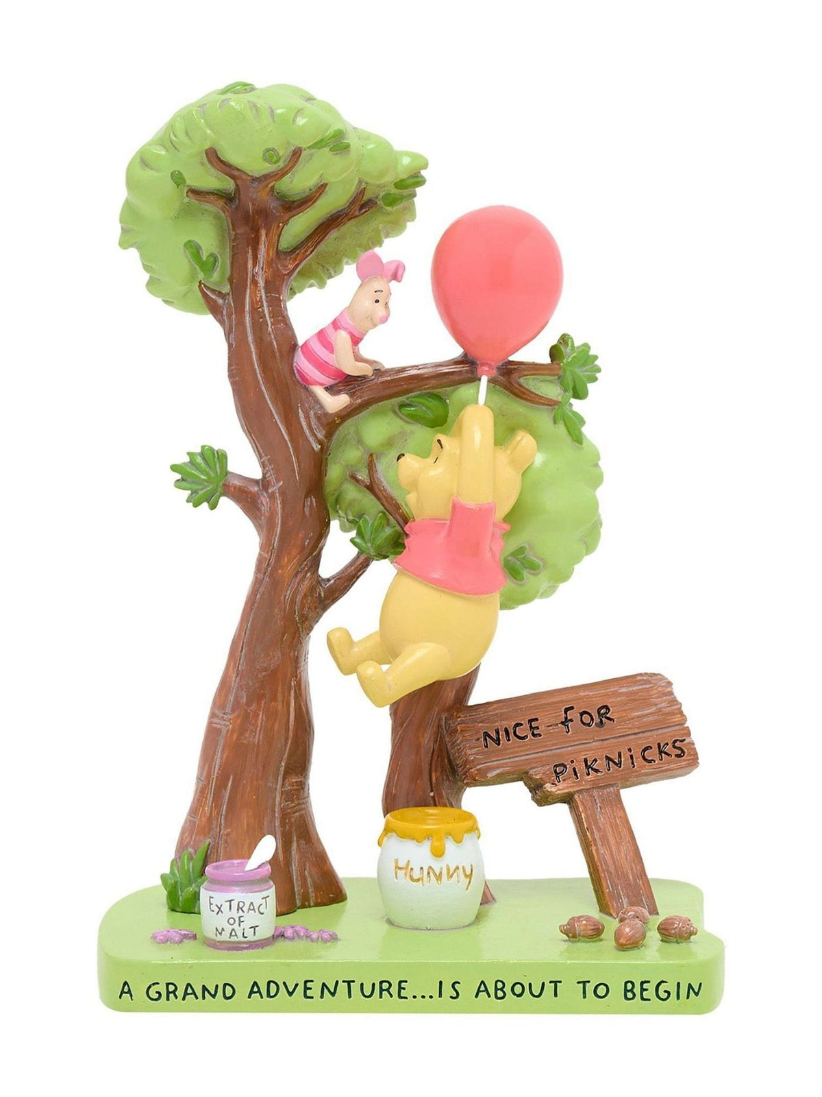 Widdop Green Disney Winnie the Pooh friends figurine 16cm, UK version