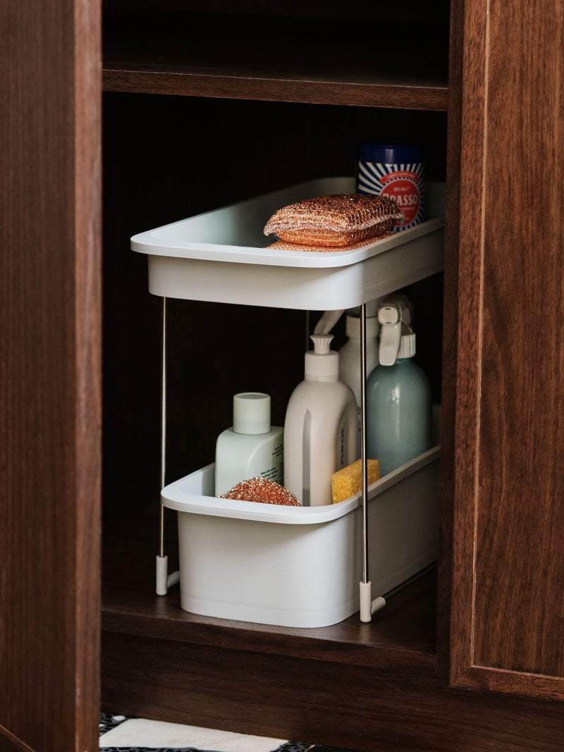 Joseph Joseph 2-Tier cupboard storage caddy - British product