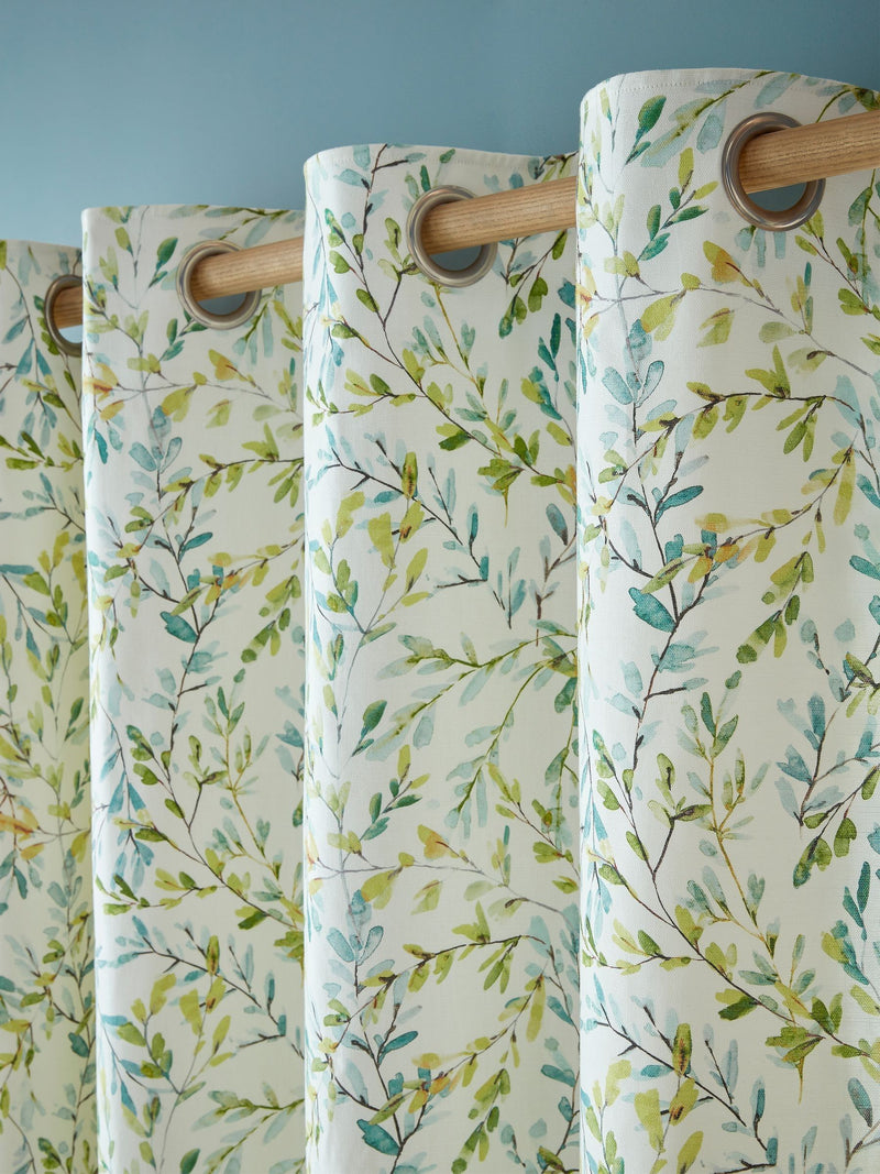 Laura Ashley Brayton Leaves eyelet curtains (British brand)