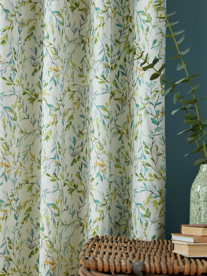Laura Ashley Brayton Leaves eyelet curtains (British brand)
