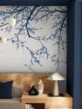 Graham & Brown Sky Sakura Fixed Size Mural 2.5m x 4m