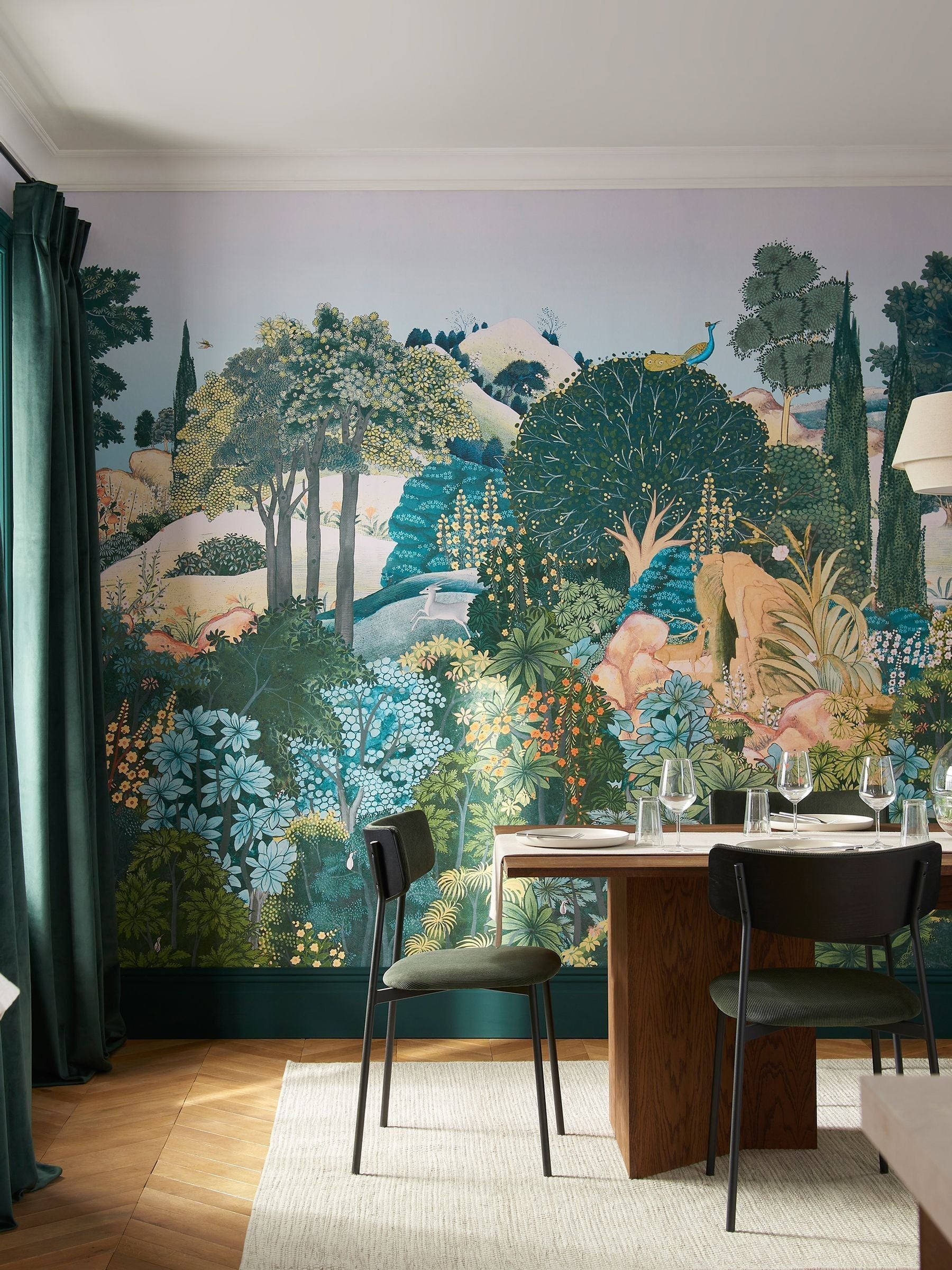 Graham & Brown Eden fixed size mural 2.5m x 4m, imported from the UK