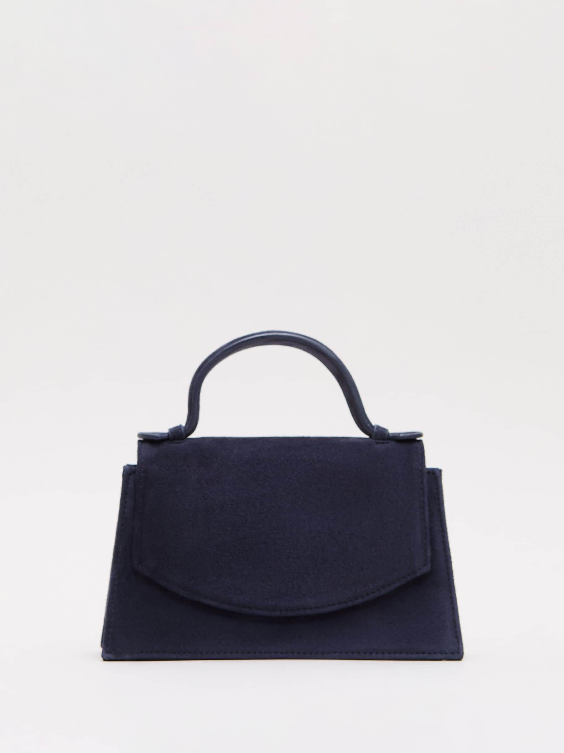 Phase Eight Blue Top Handle Bag