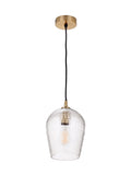 Pacific Giselle handcut glass pendant light, imported from the UK