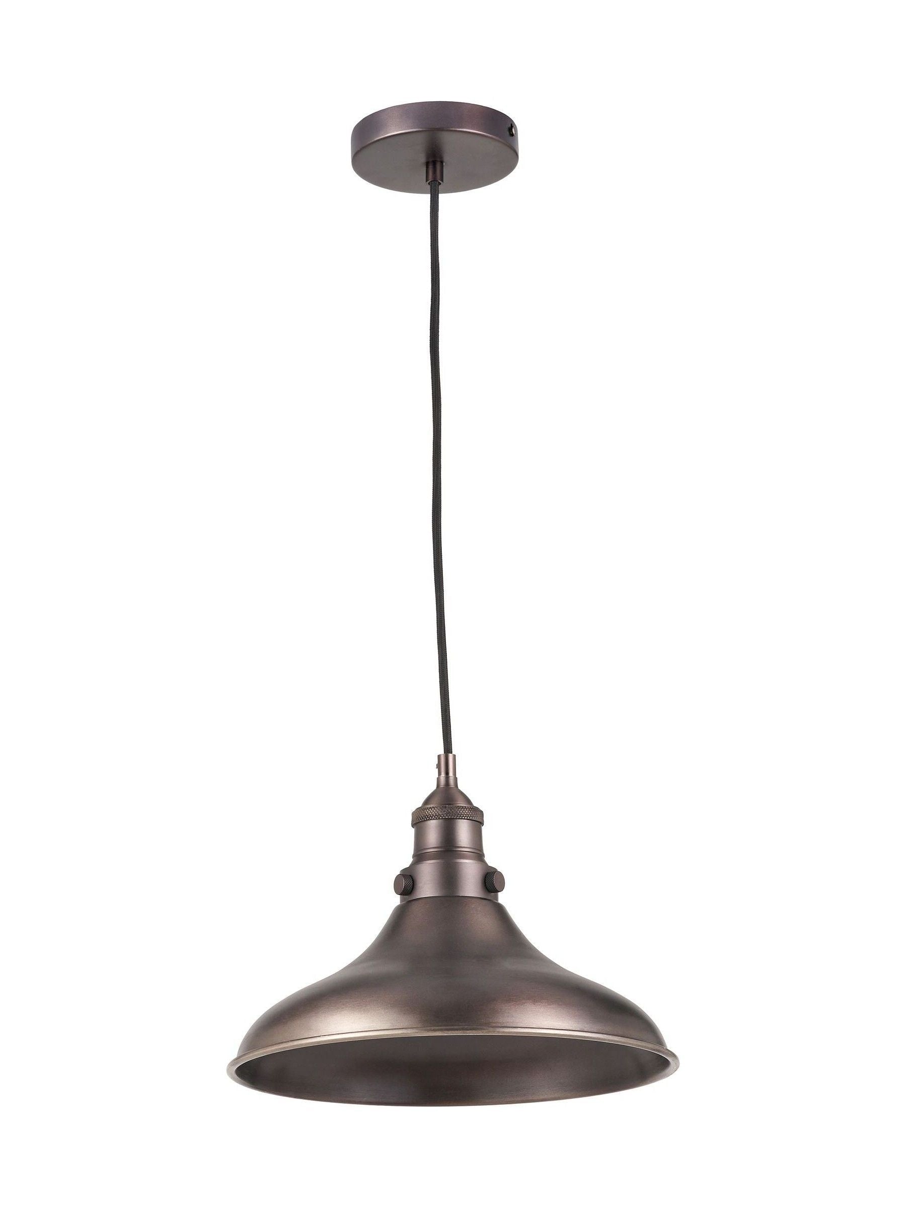Pacific Ellis café pendant light antique brass finish (British brand)