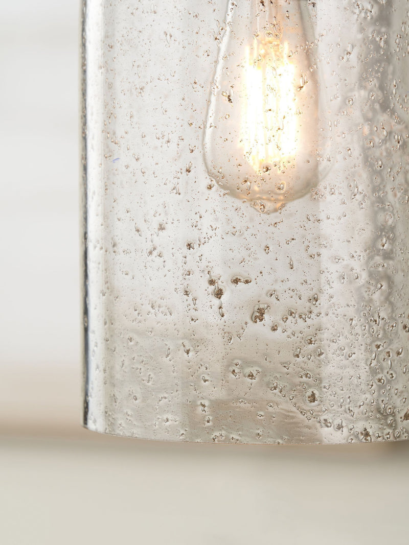 Pacific grey Ophelia bubble glass pendant ceiling light - British product