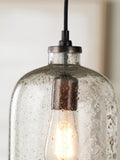 Pacific grey Ophelia bubble glass pendant ceiling light - British product