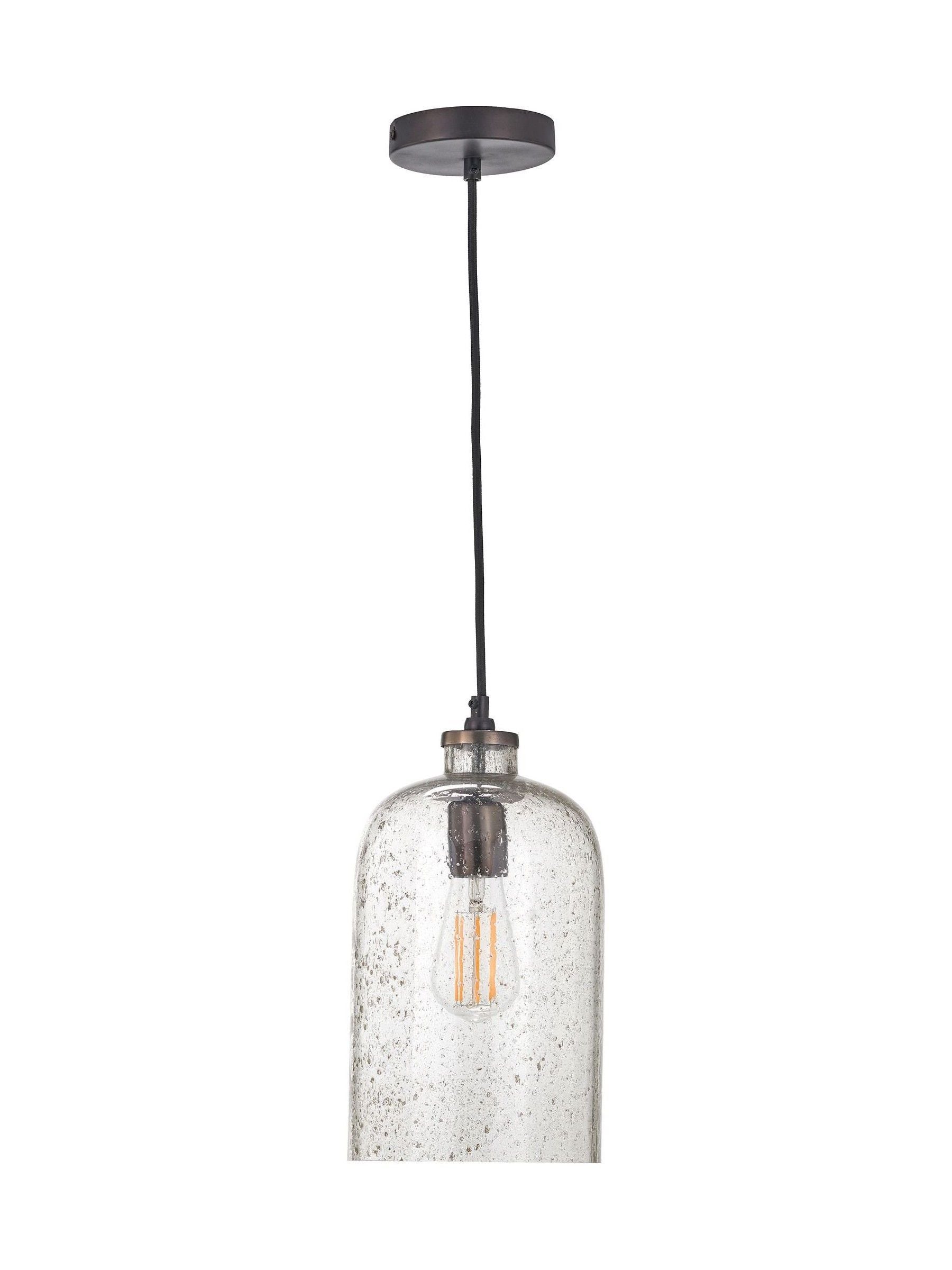 Pacific grey Ophelia bubble glass pendant ceiling light - British product