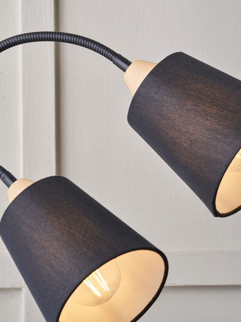 Pacific Juna two-head floor lamp 160cm (British brand)